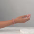 Liens Poisson Clown | Bracelet Mini Kismet | Orange fluo x argent